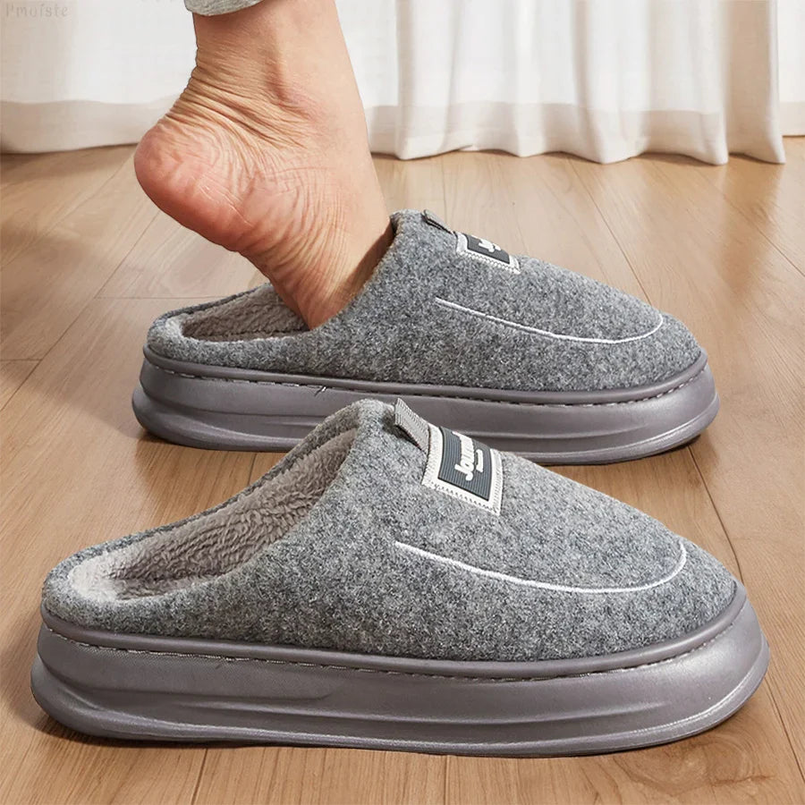 Pantoufles/Chaussons D'Hiver Hommes  - Journal