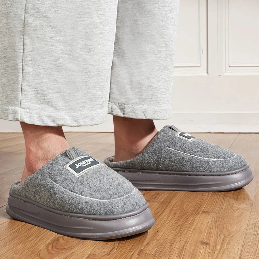 Pantoufles/Chaussons D'Hiver Hommes  - Journal