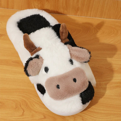 Pantoufles/Chaussons d'Hiver Unisexes - Moo Cozy