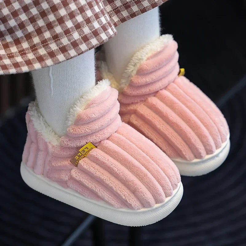 Pantoufles/Chaussons d'Hiver Enfant - CuddleStripe