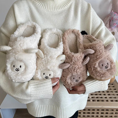 Pantoufles/Chaussons d'Hiver Hommes et Femmes - Mouton Douillet