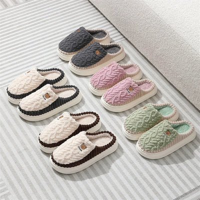 Pantoufles/Chaussons Hiver Moelleux Rembourrés - Hommes et Femmes
