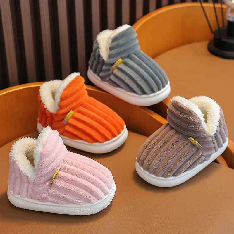 Pantoufles/Chaussons d'Hiver Enfant - CuddleStripe