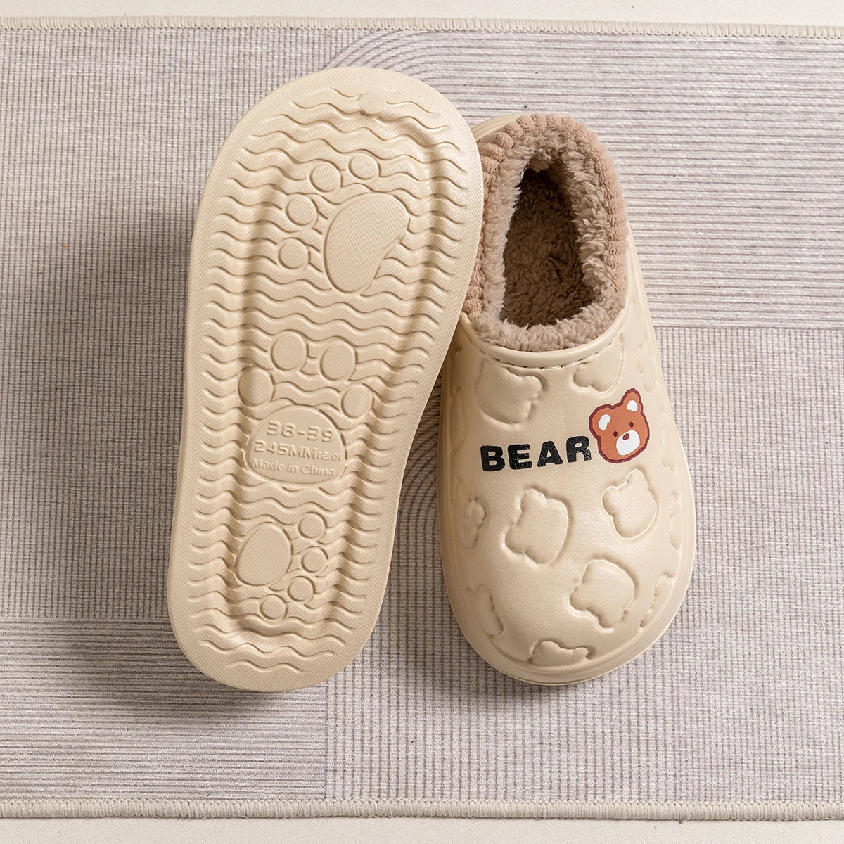Pantoufles/Chaussons d'Hiver Hommes & Femmes - Fashion Bear