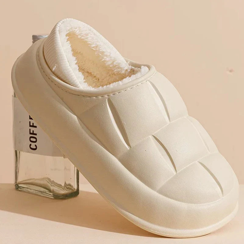 Pantoufles/Chaussons d'Hiver Imperméables pour Femmes - Confort et Chaleur