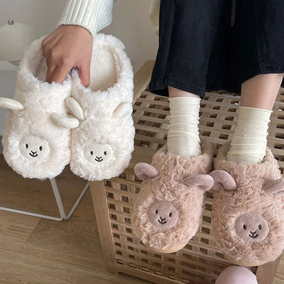 Pantoufles/Chaussons d'Hiver Hommes et Femmes - Mouton Douillet