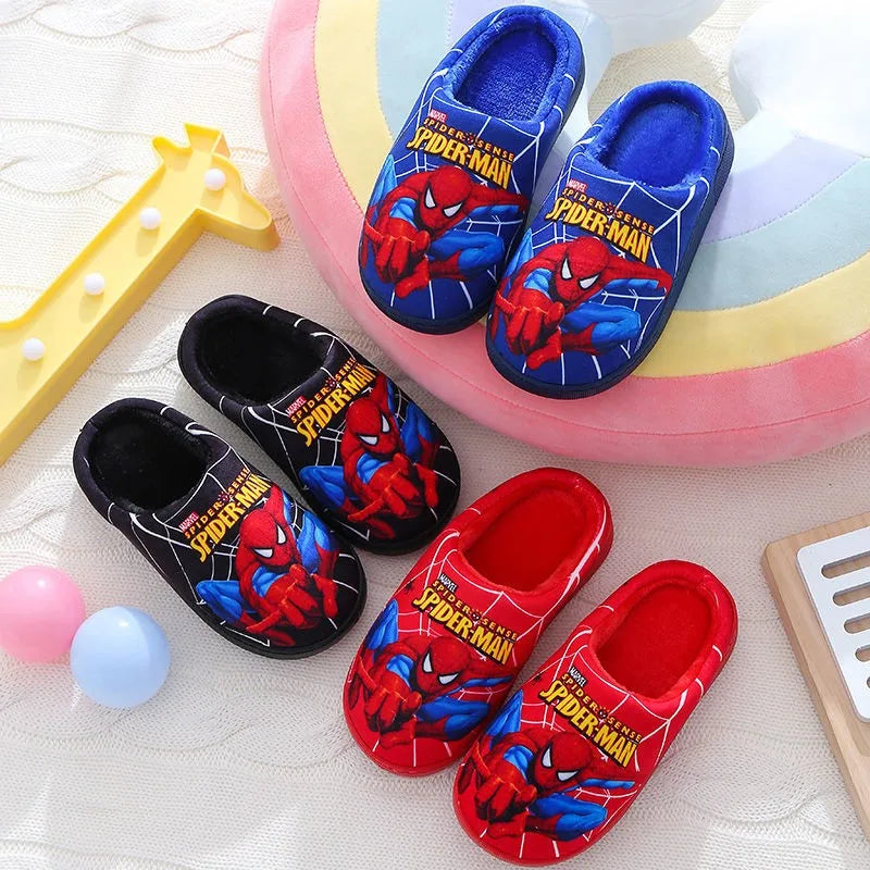 Pantoufles/Chaussons Épaisses pour Enfants - Spider-Man