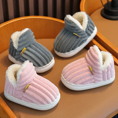 Pantoufles/Chaussons d'Hiver Enfant - CuddleStripe