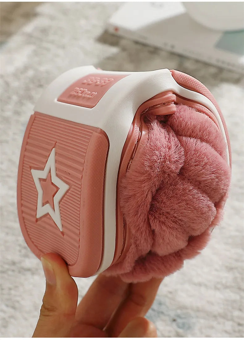 Pantoufles/Chaussons D'Hiver Hommes et Femmes - Home