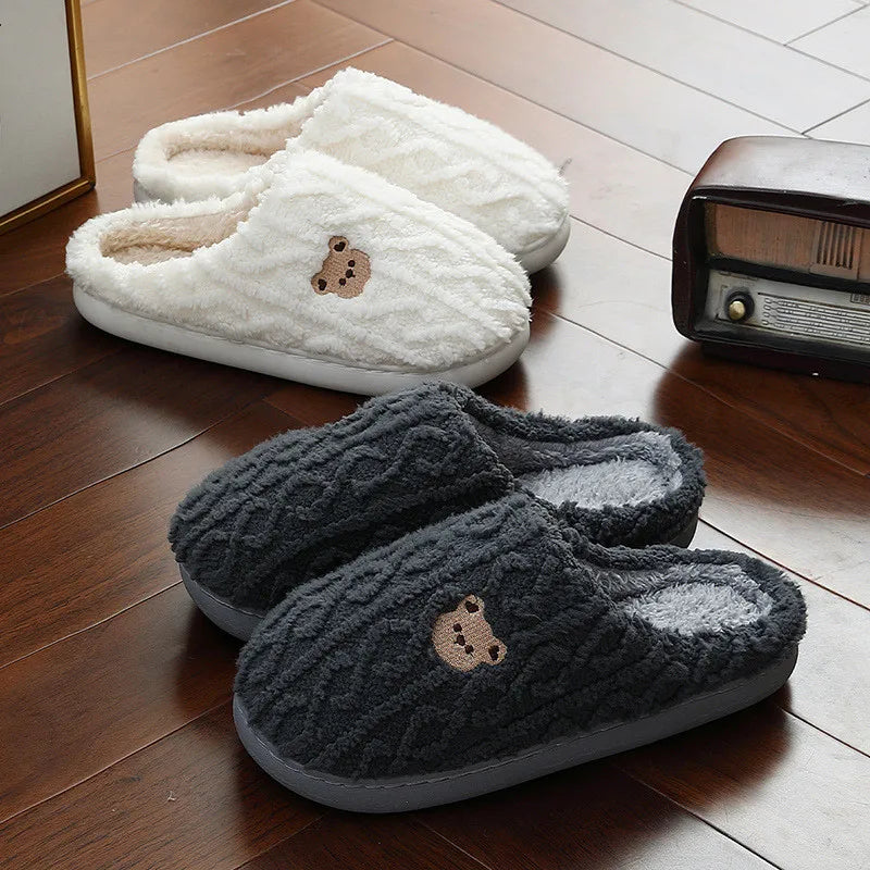 Pantoufles/Chaussons d'Hiver Hommes et Femmes - Hiver Moelleuse