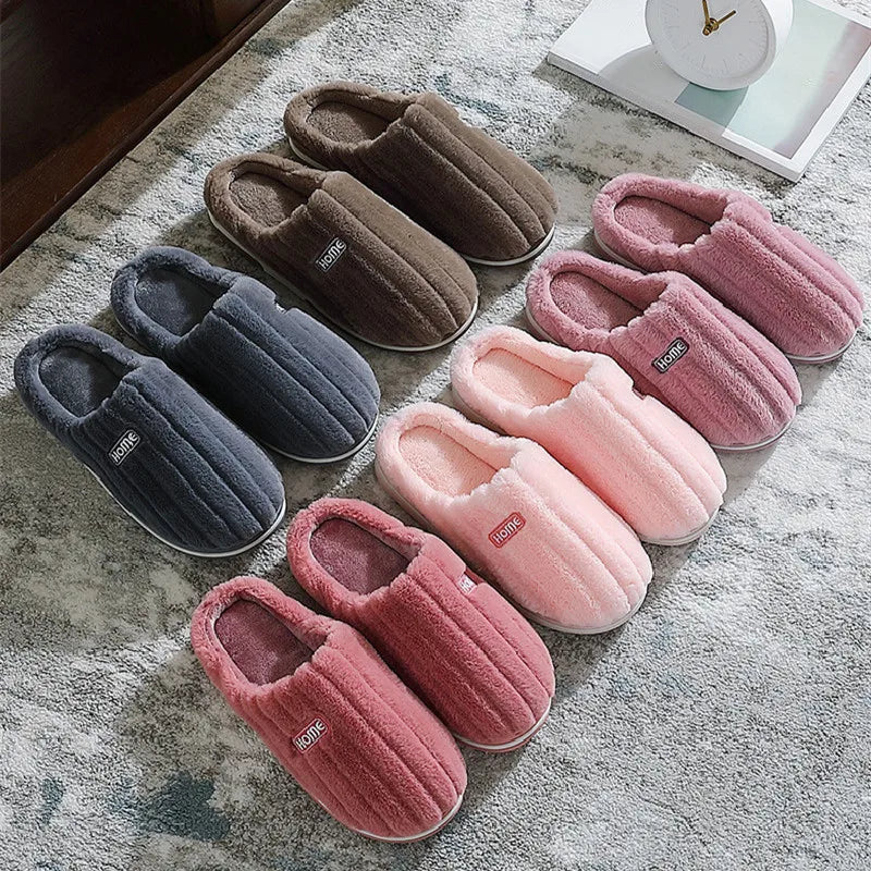 Pantoufles/Chaussons D'Hiver Hommes et Femmes - Home