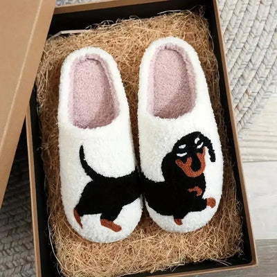 Pantoufles/Chaussons d'Hiver Femme - Puppy Style
