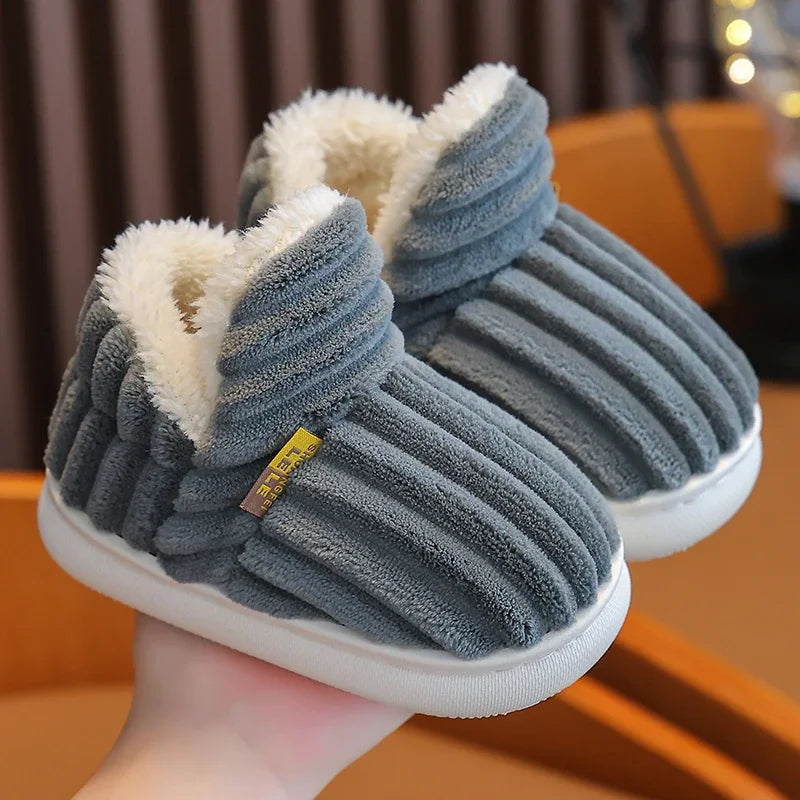 Pantoufles/Chaussons d'Hiver Enfant - CuddleStripe