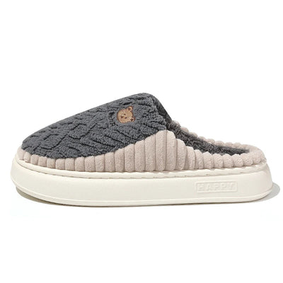 Pantoufles/Chaussons Hiver Moelleux Rembourrés - Hommes et Femmes