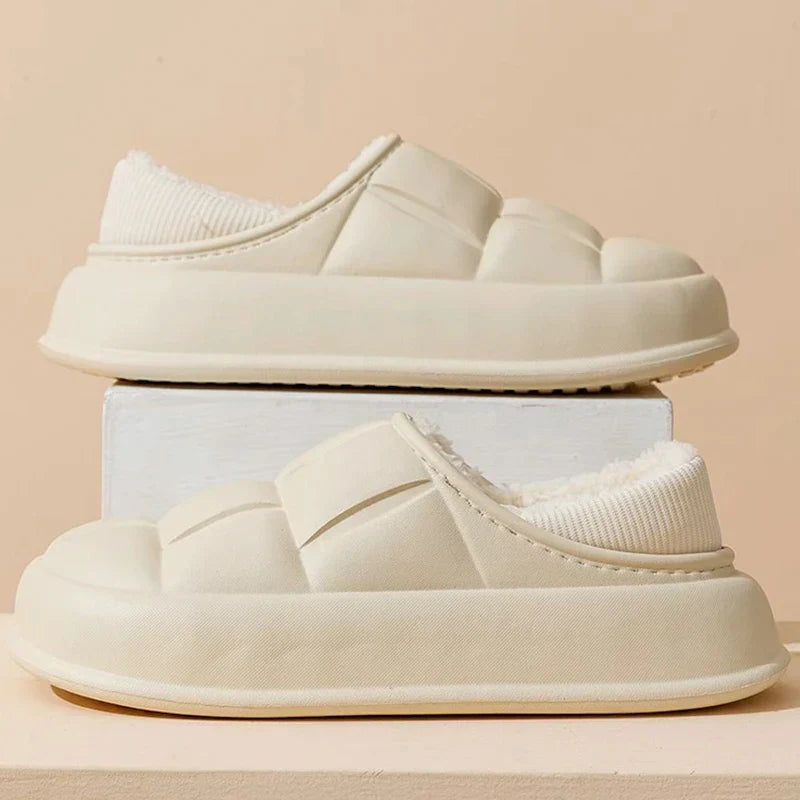 Pantoufles/Chaussons d'Hiver Imperméables pour Femmes - Confort et Chaleur