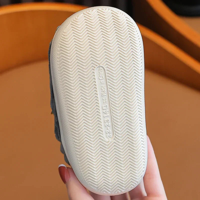 Pantoufles/Chaussons d'Hiver Enfant - CuddleStripe