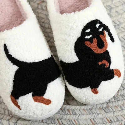 Pantoufles/Chaussons d'Hiver Femme - Puppy Style