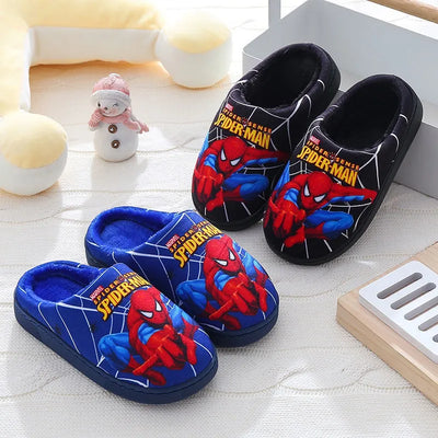 Pantoufles/Chaussons Épaisses pour Enfants - Spider-Man
